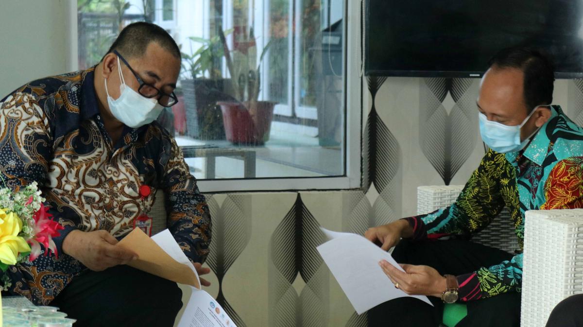 Kunjungan dari Universitas Jambi dalam rangka Survey Pengguna Alumni